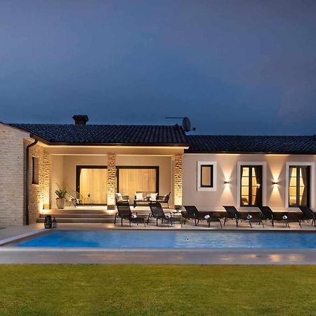 Villa Animo For 8 People Near Labin - Rabac With Private Pool, Children Playground & Beautiful Garden Raša Екстериор снимка